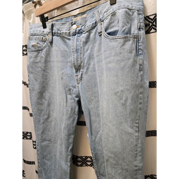 Madewell The Perfect Vintage Jean lightwash high rise non-stretch denim size 33 - Picture 5 of 8